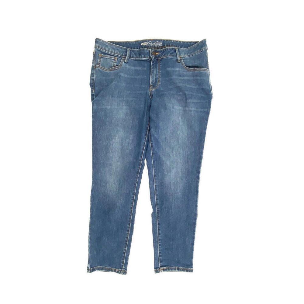 Old Navy Rockstar Skinny Women's size 16 Medium Wash Blue Denim jeans